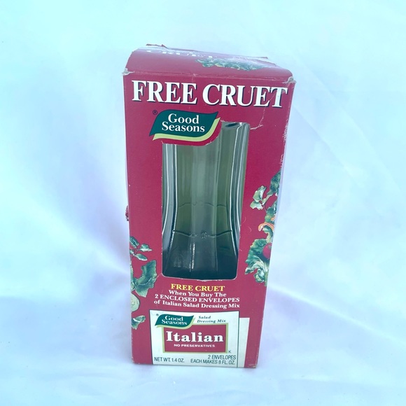 Good Seasons Kitchen Vintage Good Seasons Dressing Cruet In Original Packaging Never Opened
